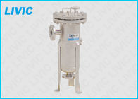 Large Filter Area Basket Filter Housing With 0.5 To 80mm Filtration Rating